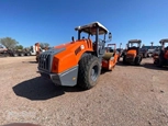 Used Hamm Compactor in yard